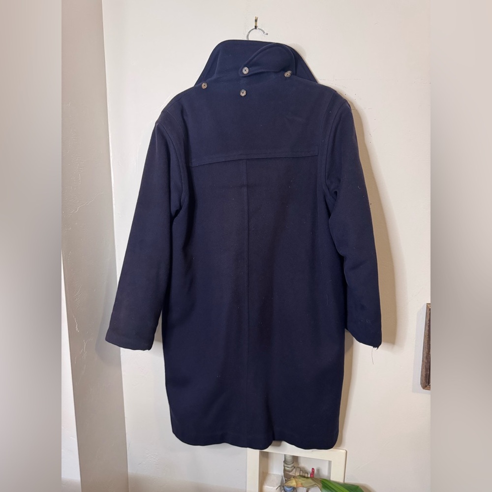 L.L. Bean Wool Toggle Duffle Peacoat - image 4
